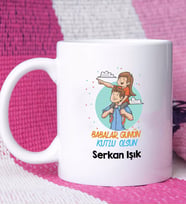 Babalar Günü Hediyesi Kupa Bardak