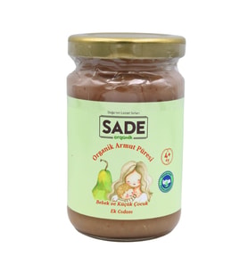 SADE ORGANİK ARMUT PÜRESİ 100 GR.