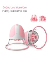 Do it Love - Göğüs Ucu Vibratörü, Gıdıklama, Yalama,  Orgazm ve Zevk Artırıcı, G Noktası Simülatörü, 10 Rotasyon (STD)