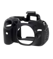EasyCover Nikon D5300 Silikon Kılıf ECND5300B (Siyah)