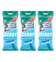 Derby Banyo 5 li Poset Tıras Bıcağı 3 Adet