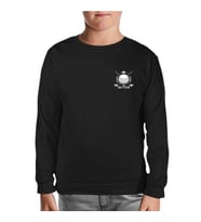 Golf Kulübü - Golf Club Siyah Çocuk Sweatshirt