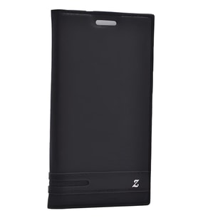 General Mobile 5 Plus GM5 Plus Kılıf Elite Kapalı Kapaklı Kılıf (Siyah)