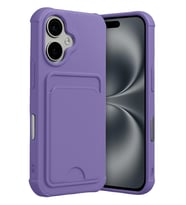 Newface Apple iPhone 17 Kelvin Kartvizitli Silikon - Lila