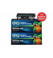 HP 49A HP Laserjet 1320TN Muadil Toner - 2'li Avantaj Paket