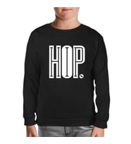 Hip Hop O Siyah Çocuk Sweatshirt