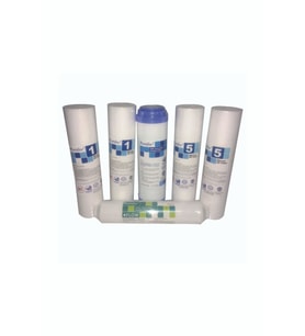 Nsf Onaylı Purefer Açık Kasa Su Arıtma Cihazlarına Uygun 6'lı Filtre Set