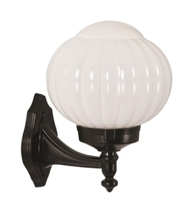 AVONNI BAP-68187-BSY-M2 Siyah Boyalı Dış Mekan Aydınlatma E27 Aluminyum ABS Akrilik Cam 27x23cm