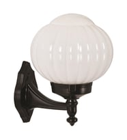 AVONNI BAP-68187-BSY-M2 Siyah Boyalı Dış Mekan Aydınlatma E27 Aluminyum ABS Akrilik Cam 27x23cm