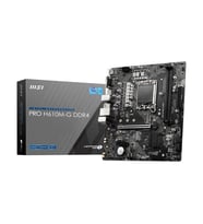 MSI PRO H610M-G Intel H610 LGA1700 DDR4 3200MHz VGA/HDMI/DP M.2 mATX Anakart (Siyah)