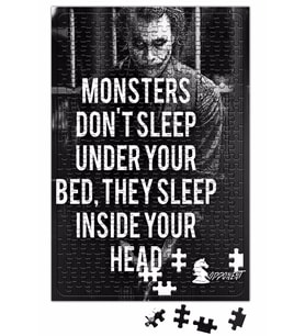 Frases do Coringa Puzzle 240 Parça Yapboz