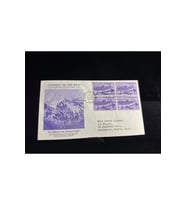 FDC USA 1950 Gateway to the West Kansas City Missouri Amerika İlk Gün Zarfı