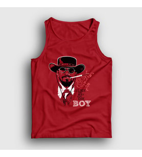 Presmono Unisex Kırmızı Jamie Film Django Unchained Atlet 243828tt