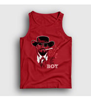 Presmono Unisex Kırmızı Jamie Film Django Unchained Atlet 243828tt