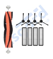 Dreame D10S, D10S PRO, D9 MAX GEN2 Uyumlu 1 Ana Fırça 4 Yan Fırça 4 Filtre PKT-iasgf0000217