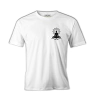 Yoga - Lotus Logo Beyaz Erkek Tshirt