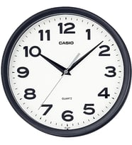 CASIO IQ-151-1DF SİYAH 24CM DUVAR SAATİ