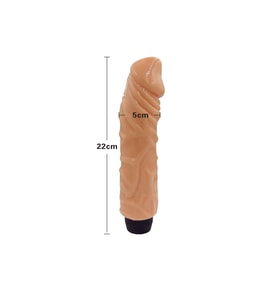 ta En Çok Satan Ayarlanabilir Güçlü Titreşimli 22 Cm Damarlı Vibratör