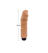 ta En Çok Satan Ayarlanabilir Güçlü Titreşimli 22 Cm Damarlı Vibratör