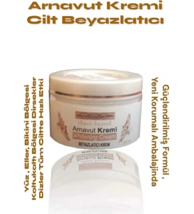 Süper Whitening Cream Arnavut 100 ml x 3 Adet