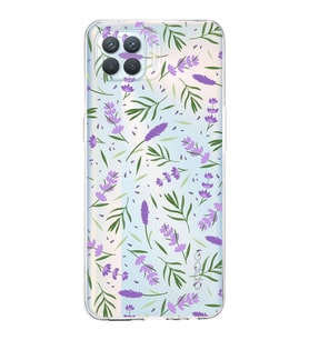 PrintiFy Oppo Reno 4 Lite ile Uyumlu Water Color 3  Kamera Korumalı Şeffaf  Kılıf