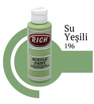 Rich Master Akrilik Boya 120 cc. 196 Su Yeşili 