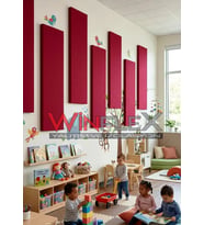 AKUSTİK KUMAŞ KAPLI PANEL - (60x240CM)