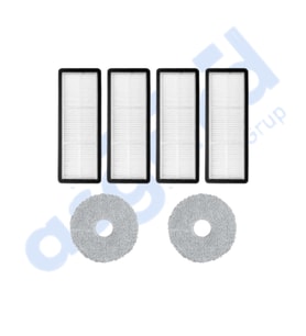 Roborock Qrevo Curv Uyumlu 4 Filtre 2 Mop PKT-iasgf0000629