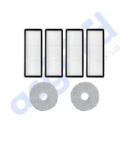 Roborock Qrevo Curv Uyumlu 4 Filtre 2 Mop PKT-iasgf0000629