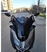MOTOCAM Honda Forza 250 Ön Cam 2018-2020 Model 47cm Şeffaf Renkli 4mm