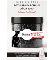 Preferans Black Erkeklere Özel Soyulabilen Boncuk Ağda – Sert ve Yoğun Kıl Tipleri Profesyonel Güçlü Formül