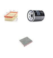 Filtre Bakım Seti Smart FourFour 1.0 2004-2007 Benzinli Hava + Yağ f. + Polen Filtre Sardes