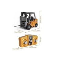1/64 Kumandalı Mini Forklift 2.4 ghz usb Şarjlı