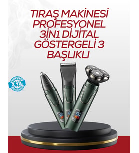 Burun, Sakal Ve Saç İçin Erkek Tıraş Cihazı