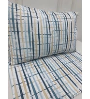 NİVEMESHOME BOYA DESENLİ 2 Lİ YASTIK KILIFI KAPAKLI 50X70