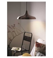 Mylights bakır eskitme kaplama metal tekli sarkıt avize kafe otel tezgah masaüstü otel yatakbaşı ayd