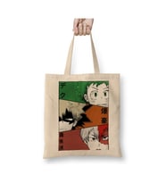 Hero Academia Bakugo Boku Todoroki Beyaz Bez Çanta Uzun Saplı Alışveriş Çantası Plaj Çantası