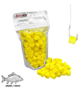 Kesme Sazan / Yayın Hamuru - İğne Yemi - Sarı-Vanilya 80 Gr