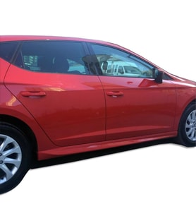 Seat Leon MK3 5F (2013-2019) Aerodinamik Yan Marşpiyel Seti (Plastik)