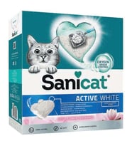 Sanicat Active White Lotus Flower Topaklanan Kedi Kumu 6 lt