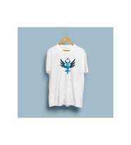 Oversize Selçuklu Kartalı/ Çift Başlı Kartal Unisex T-shirt (Beyaz)