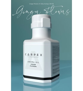 Carpex Aroma Oil 200 ml Premium Koku Kartuş Ginger Flowers K.T.