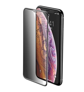 iPhone 15 Pro Max Anti-Dust Hayalet Temperli Ekran Koruyucu (Siyah)
