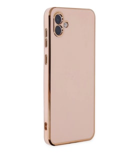 Galaxy A04 Kılıf Volet Silikon - Pembe