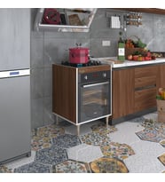 Kenzlife ankastre modülü kabini lev yaşin cvz 89-81*60*56 fırın ocak dolabı ayarlı ayaklı (Karışık)