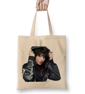 Finn Wolfhard 04 Bez Çanta Uzun Saplı