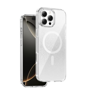 Onegif Apple iPhone 16 Pro Max Sora Simli Magsafe Kapak - Beyaz