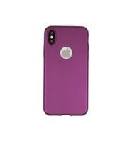 Apple iPhone X Premium Silikon Kılıf Mor