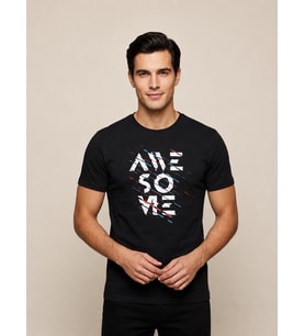 VOGOSS ACTION BASKILI ERKEK T-SHIRT 62571-30010