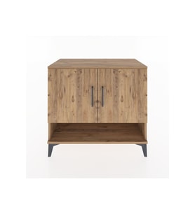 Hyperion Şifonyer 3 Raflı 2 Kapaklı 88x44x80 Çam-Çam